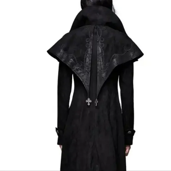 Devil Fashion Women's Trench Coat - Picture 2 of 7